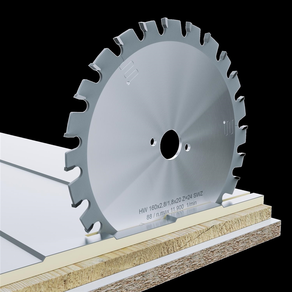 HM-SWZ Handkreissägeblatt  230 mm