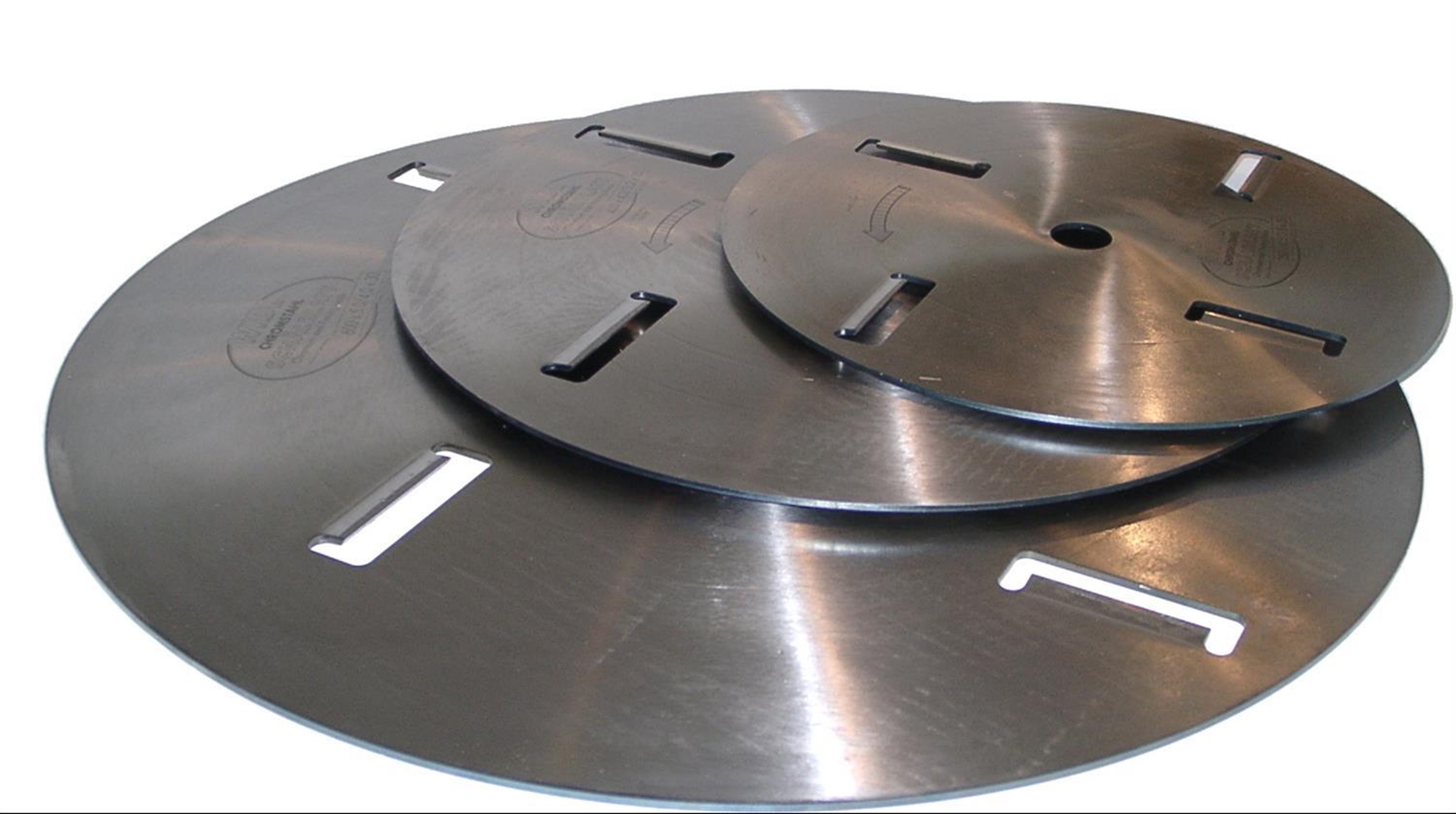 Chromstahl-Schälblatt 450 mm