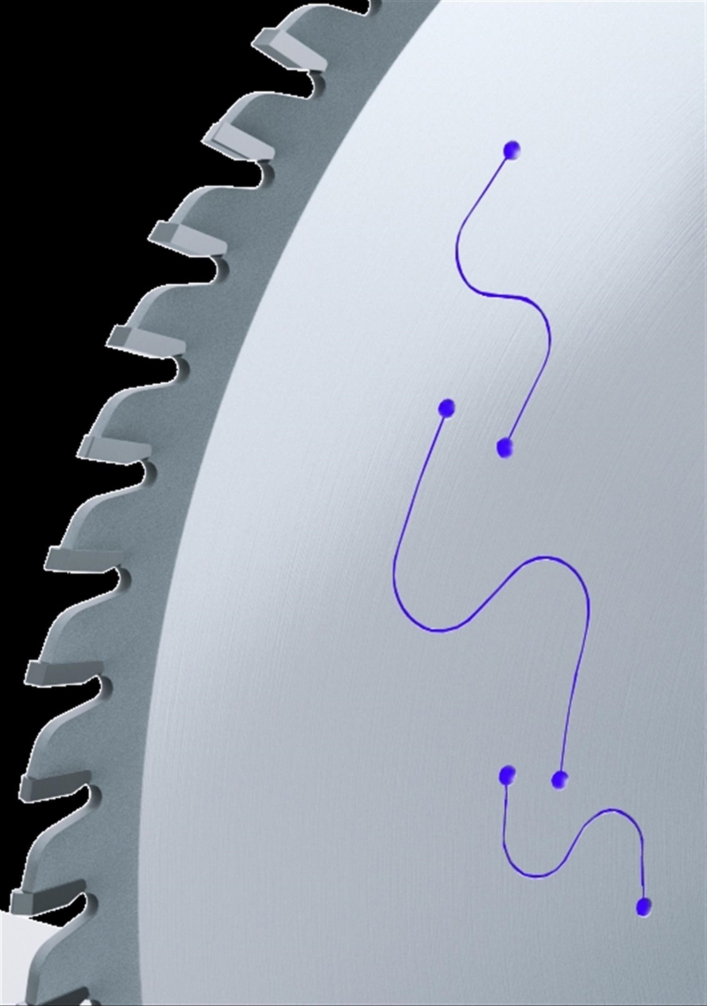 Super-Ferro-Zahn Kreissägeblätter 305 mm