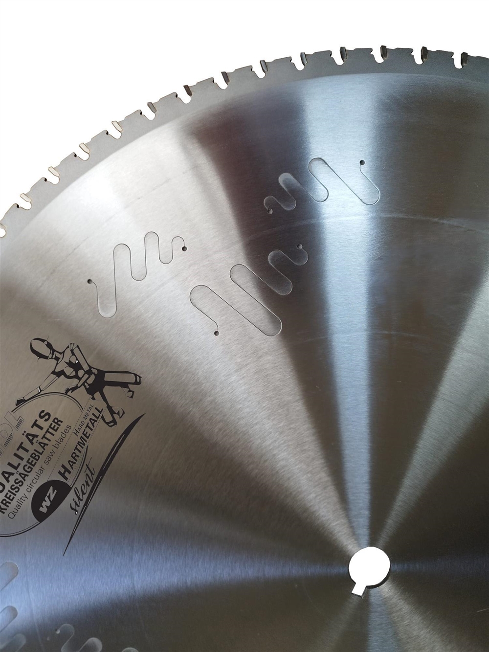 Hartmetallbestückte Kreissägeblätter Silent