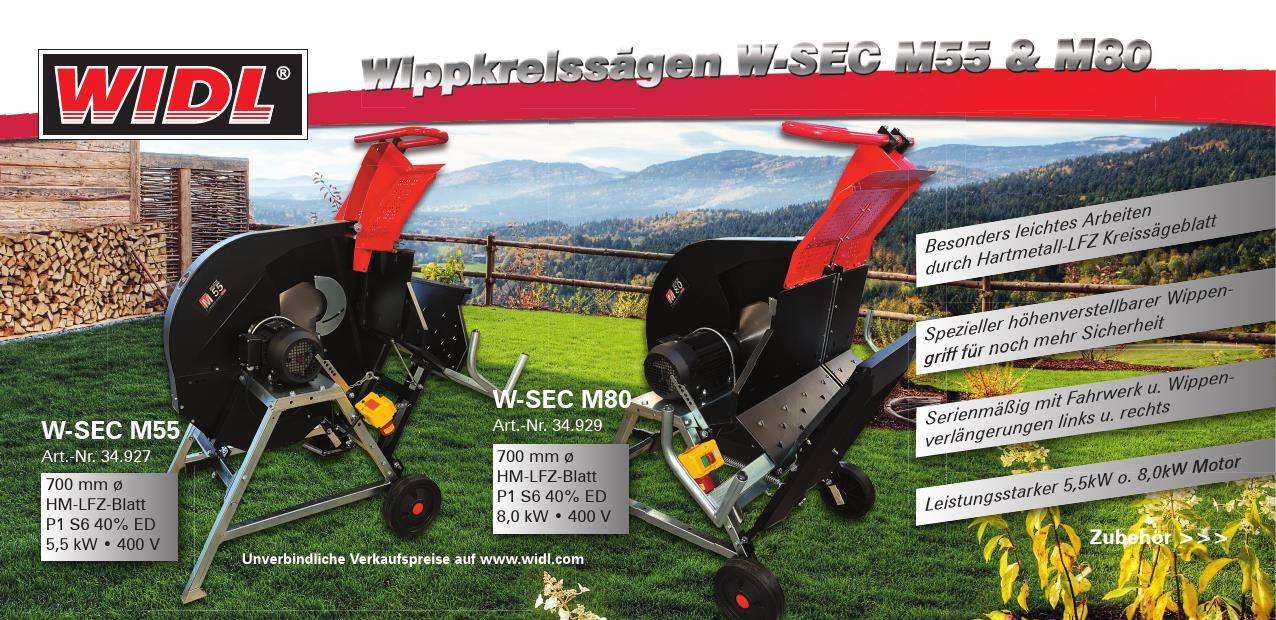 Flyer Sondermodelle W-SEC M55, M80